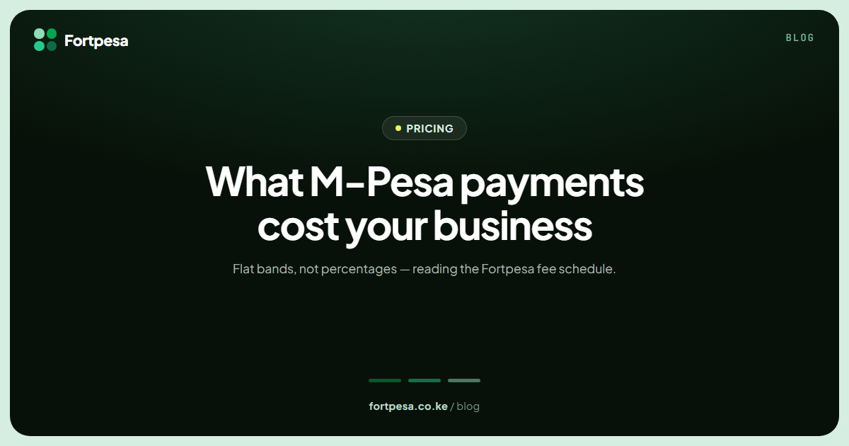 What M-Pesa payments cost your business